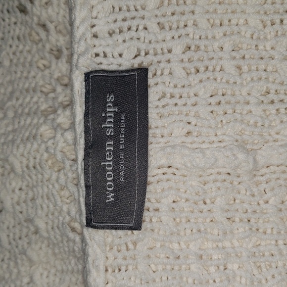 CT725 Wooden Ships "Paola Buendia" Cream Sweater Long Sleeve S/M - Picture 3 of 6